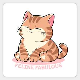 Feline Fabulous Magnet